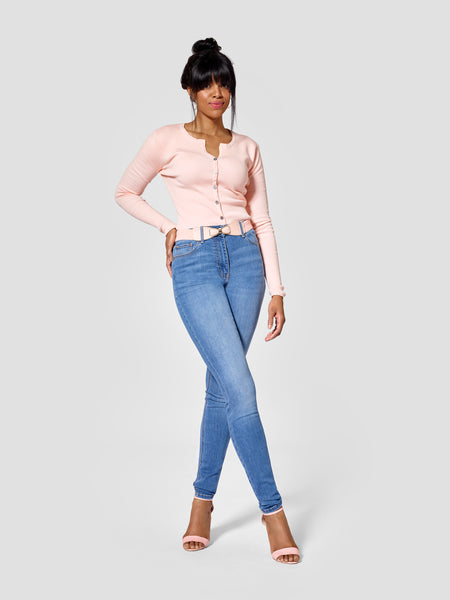 Ribbed Tall Cardigan Front View Tall Womenswear