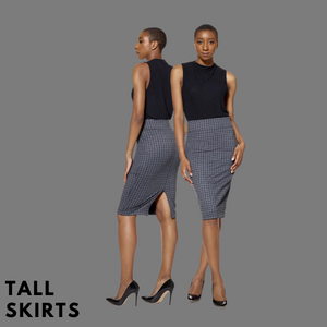 Tallmoi tall womens reversible skirt 