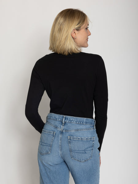 Tall Women’s Double Front Square Neck Long Sleeve Tee