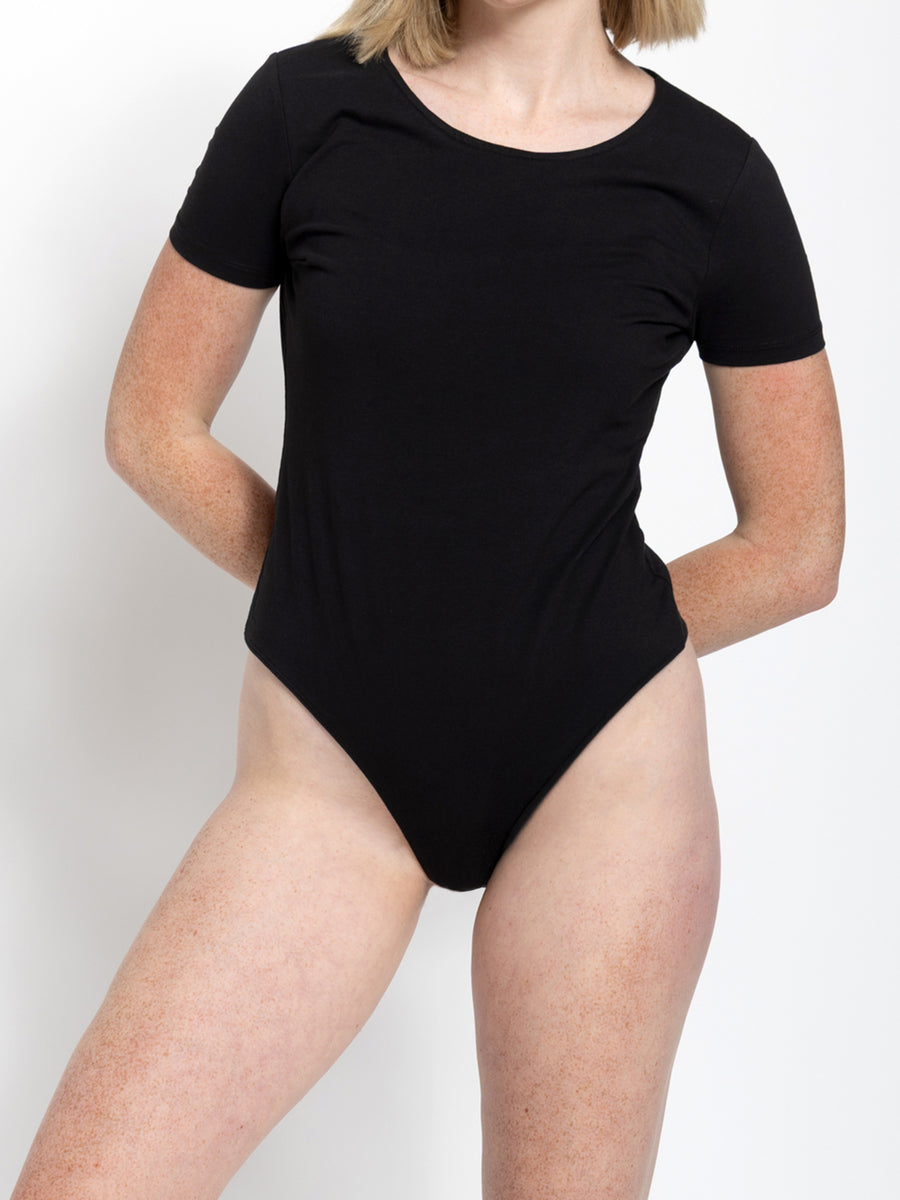 Tall Women’s Crew Neck Short Sleeve Bodysuit