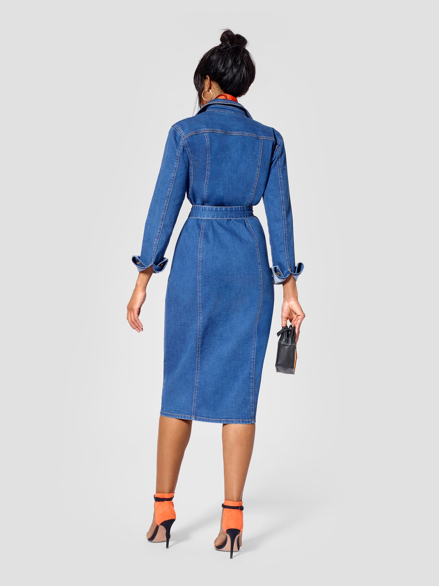 Tall Women's Clothing Tall Fashion Tall Denim Dress TallMoi