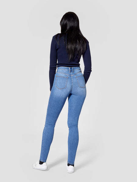 Tall Moi Light Blue Tall Skinny Jeans - Inseams 36, 37, 38 inches 