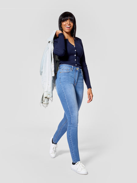 forstørrelse Lab mave Tall Women Clothing |Light Blue Tall Skinny Jeans | TallMoi