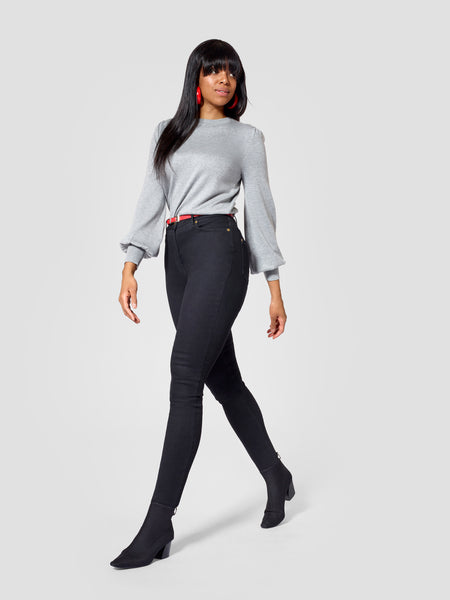 Tall Moi Premium Black Tall Skinny Jeans  Tall Womenswear