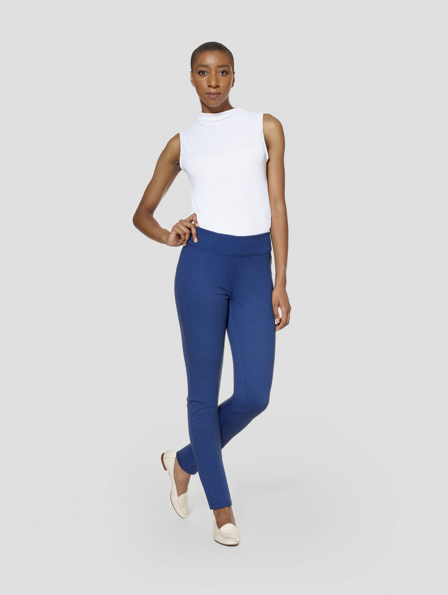 Tall Women's Blue/Black Reversible Slim Pant