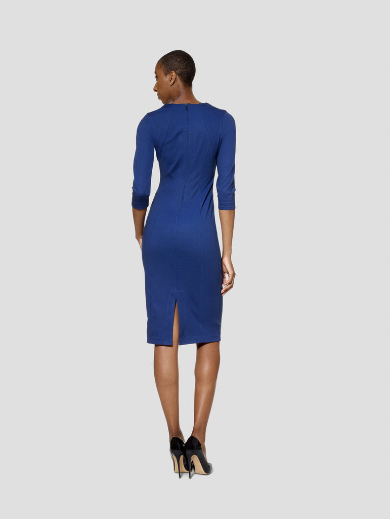 Geena Reversible Ponte Sheath Dress | Tall Women Dresses