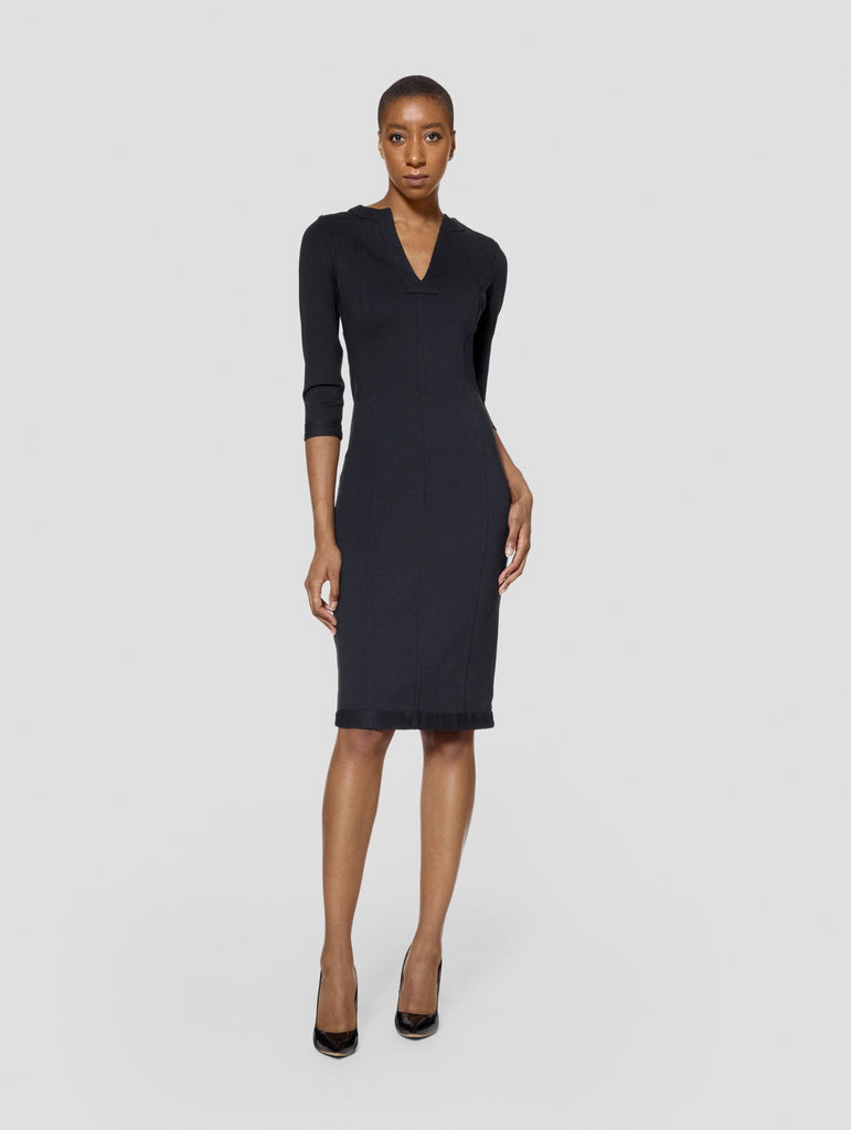 Geena Reversible Ponte Sheath Dress | Tall Women Dresses | Tallmoi Geena Reversible Ponte Sheath Dress | Tall Women Dresses | Tallmoi